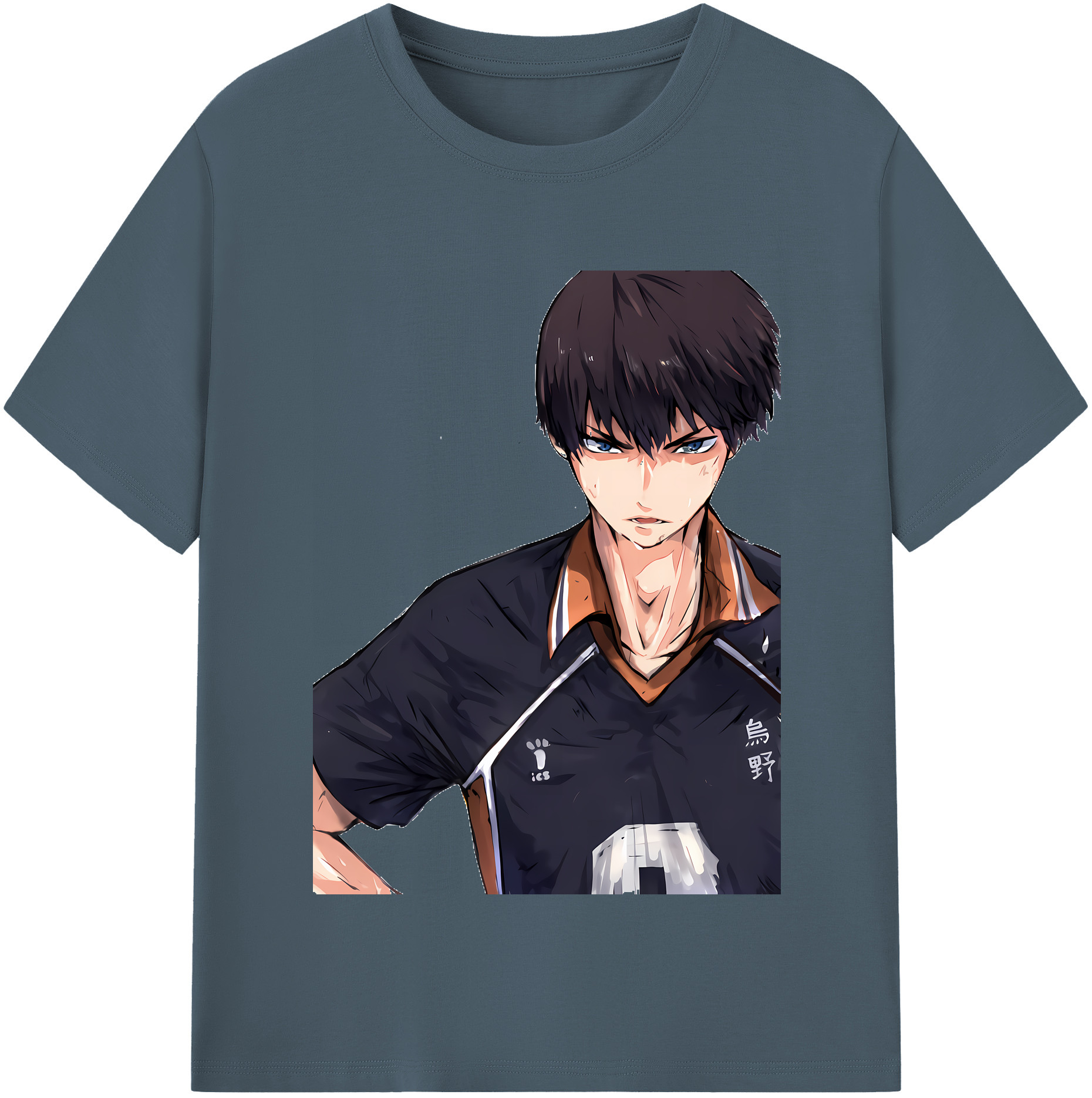（画像用） ハイキュー!! Haikyu!! 綿100％半袖Tシャツ（フロントプリント）